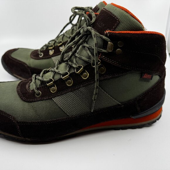 Bass Men Ankle Boots SZ 13W Brown and Olive main image 4